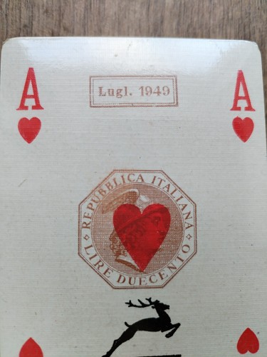 Carte gioco vintage modiano - carte,