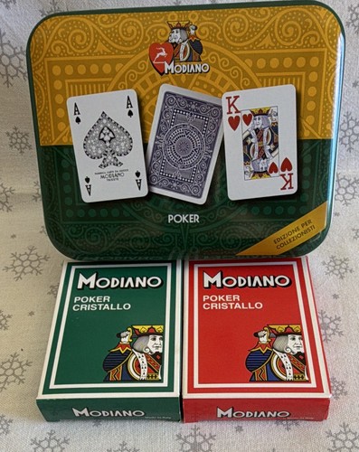 Modiano poker cristallo - modiano, carte