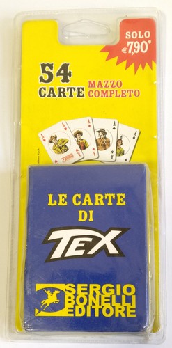 Carte tex mazzo da - tex, 54