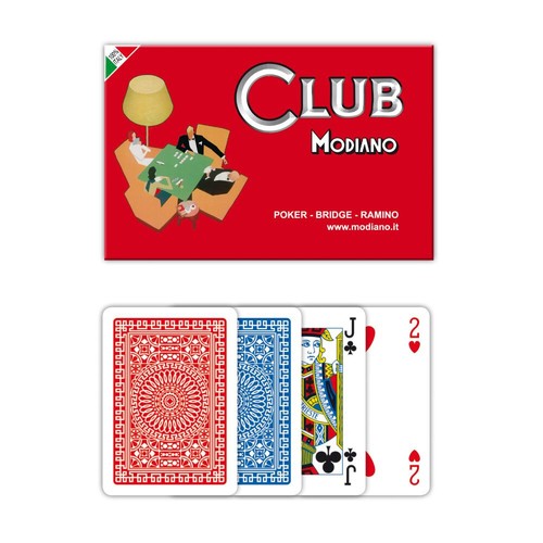 Carte gioco modiano - da, ramino