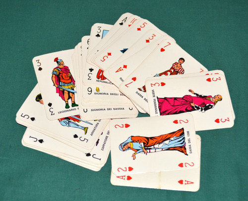 Mazzo carte gioco - di,