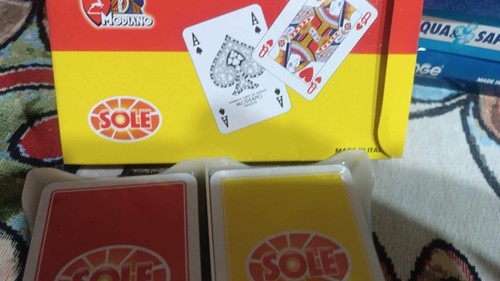 Modiano carte gioco sole - da,