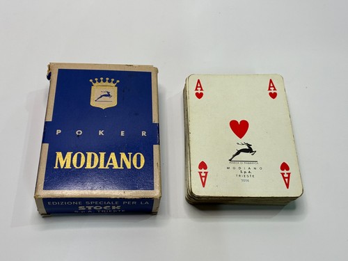 Carte gioco poker modiano - carte,