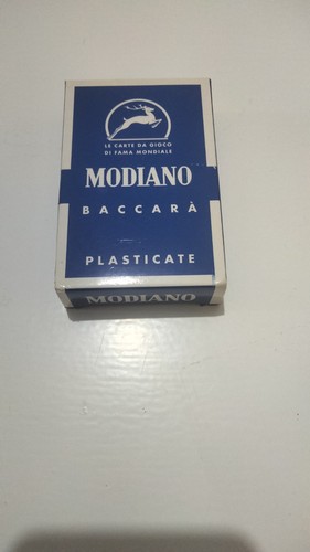 Modiano baccarà 15 carte - modiano,