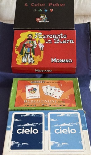 Modiano lotto carte - modiano, gioco