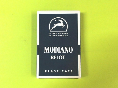 Carte gioco modiano belot - da,