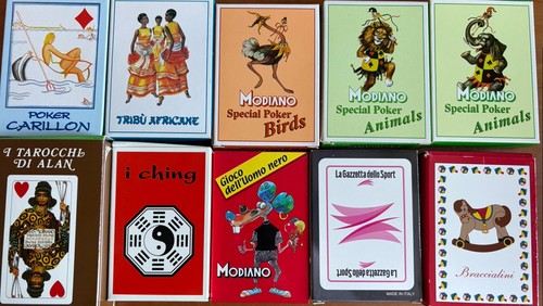 Modiano lotto carte - modiano, gioco