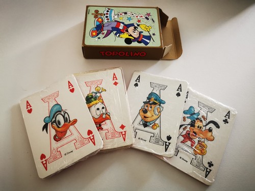 Carte gioco topolino - carte,